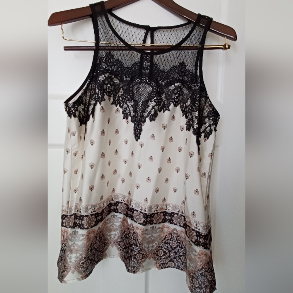 Maurice's Sleeveless Satin Blouse